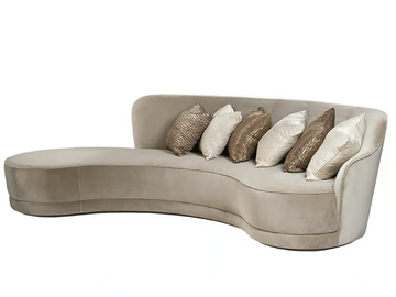 LEMMA - 4 seater velvet sofa by Paolo Castelli - view 2